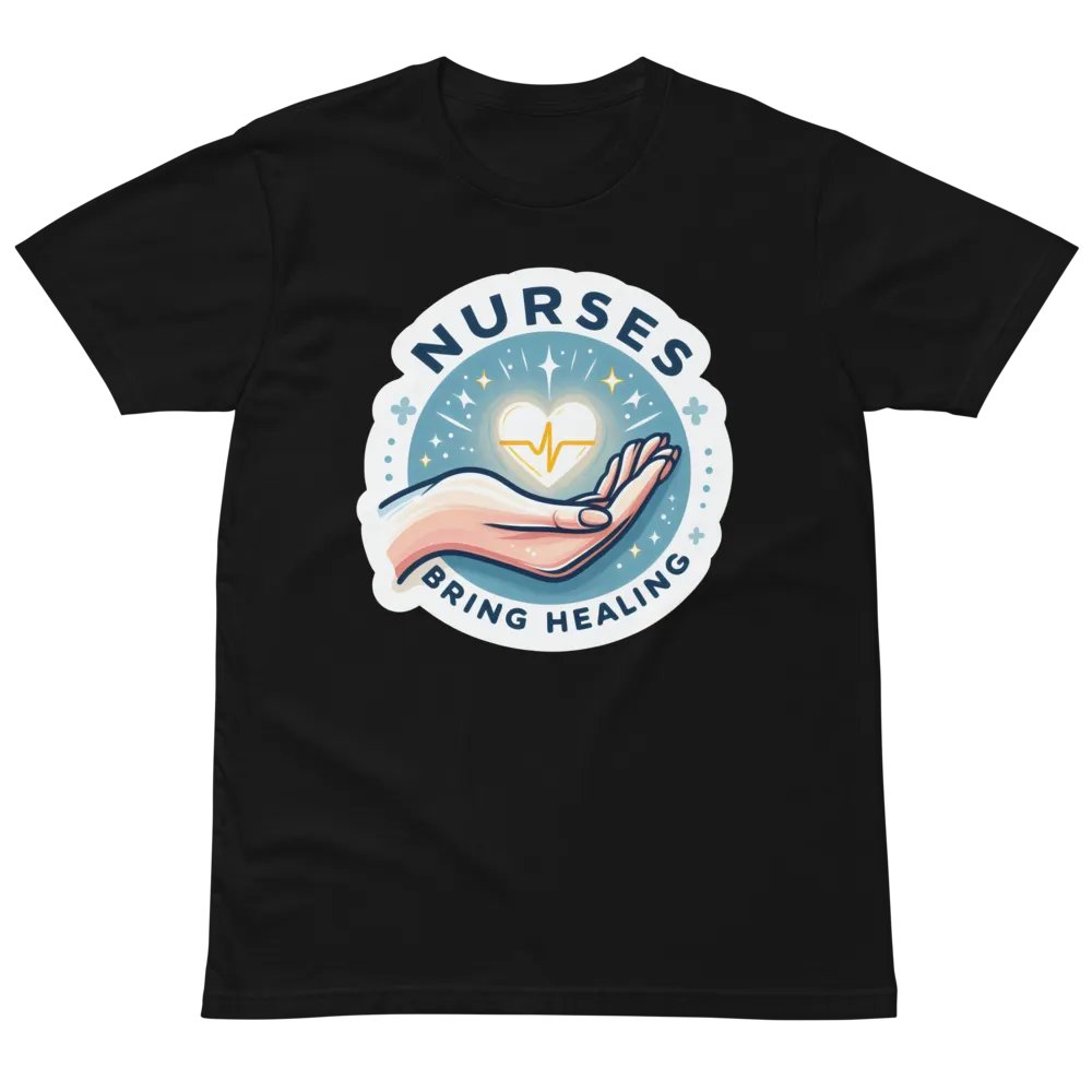 nurses bring healing T-shirt product image (5)