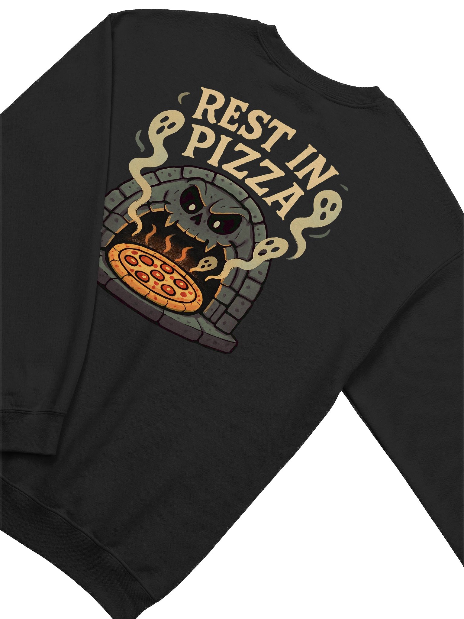 Limited Edition: Rest In Pizza Crewneck Sweatshirt product image (4)