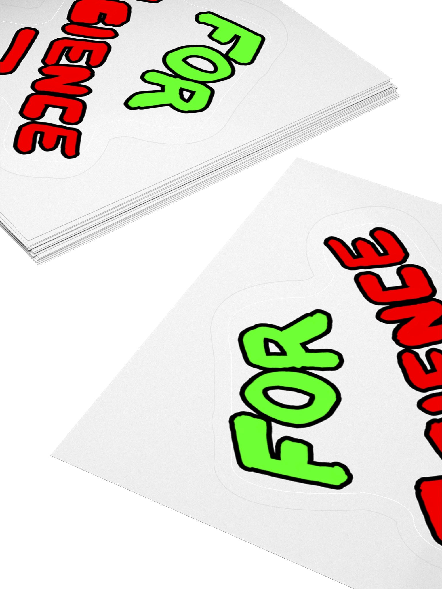 Do you even FOR SCIENCE? Sticker product image (4)