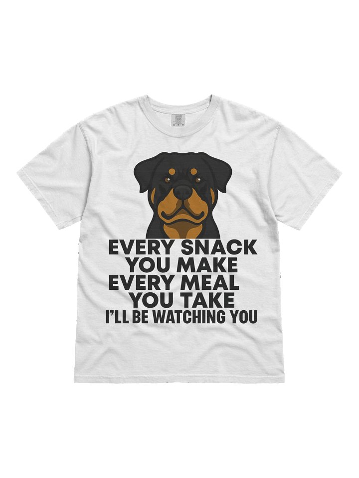 Watchful Rottweiler T-Shirt product image (7)