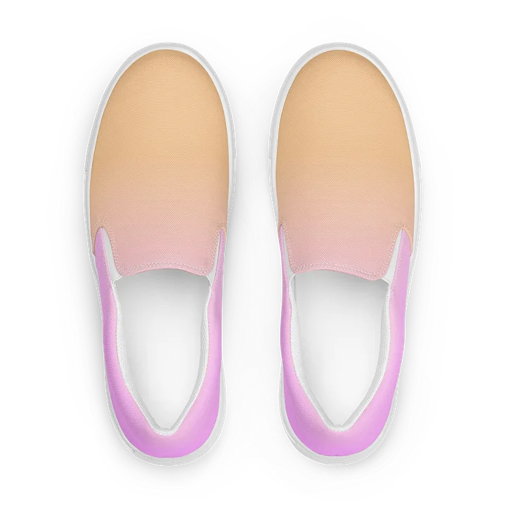 Soft Sunset Men’s Slip-On Canvas Shoes product image (1)