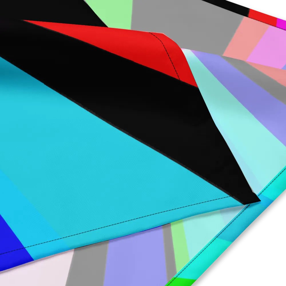 Red Bullett Tricolor Bandana product image (2)