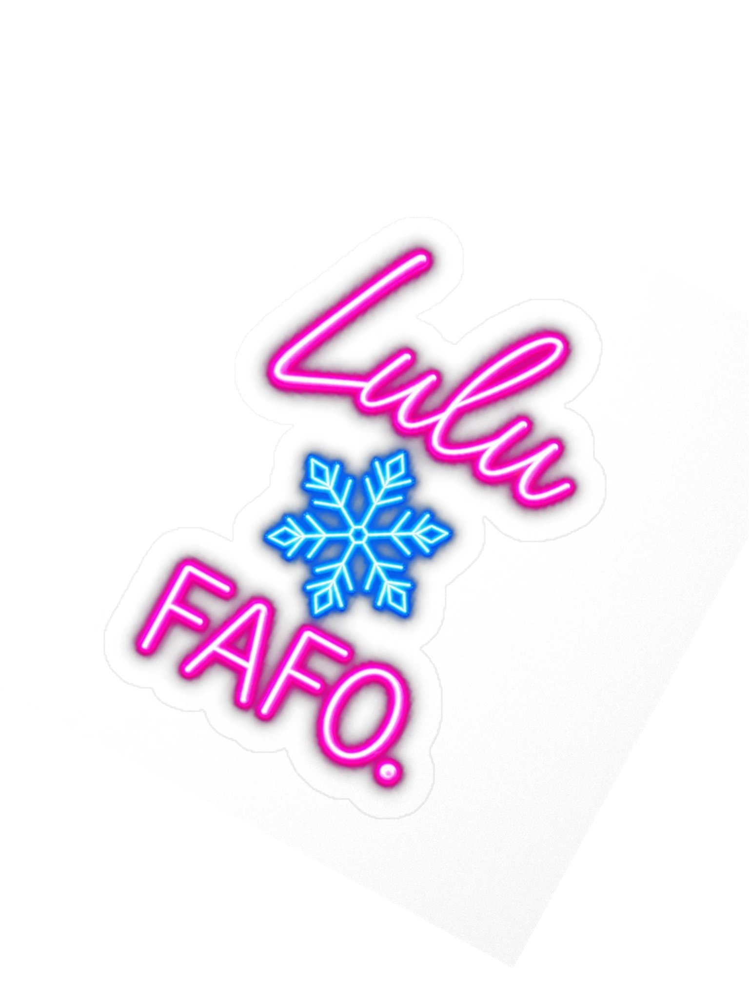 Lulu FAFO Sticker product image (2)