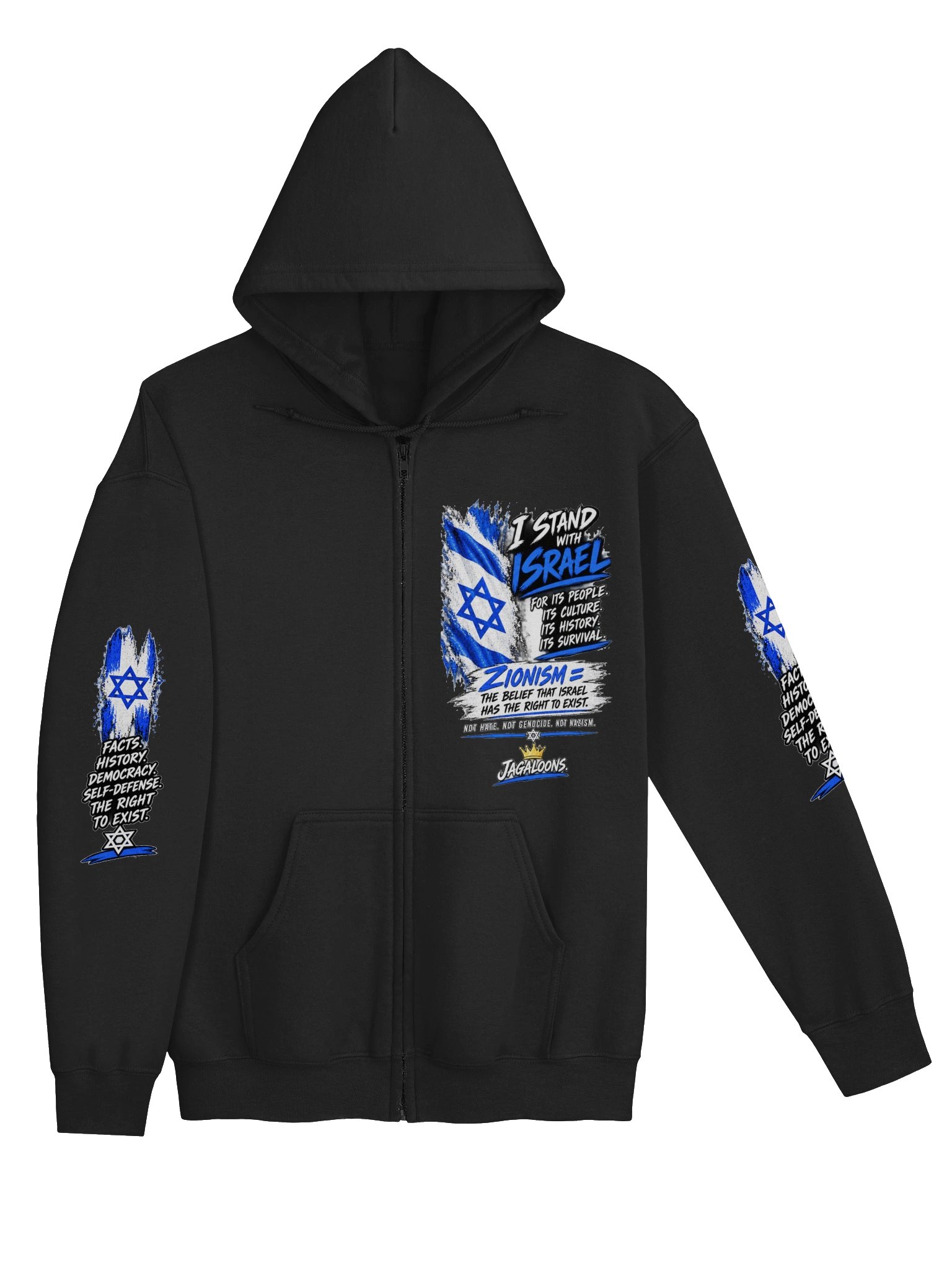 I Stand With Israel — Premium Zip Hoodie product image (21)
