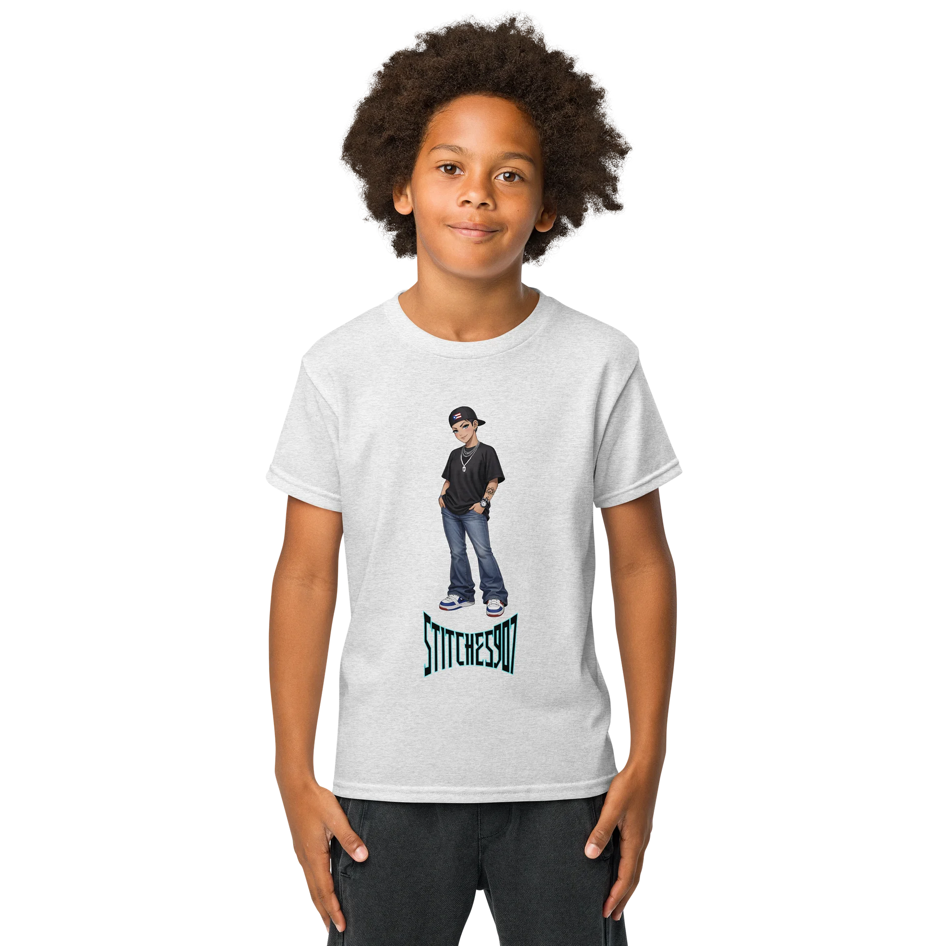 Stitches kid tee product image (1)