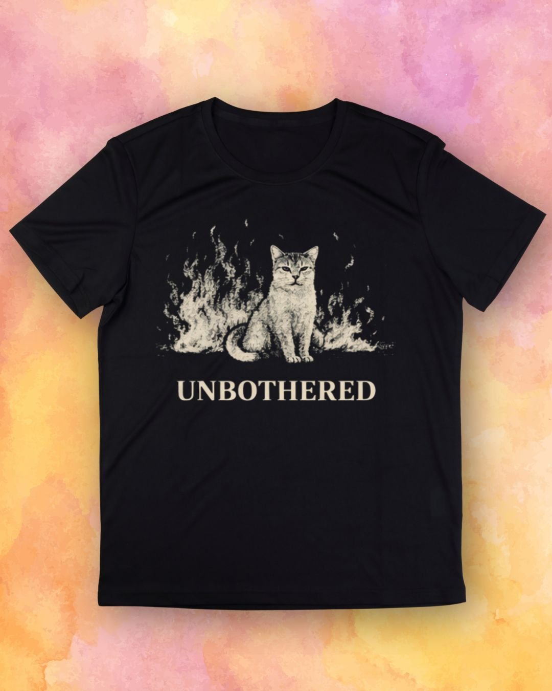 Unbothered Cat T-Shirt product image (1)
