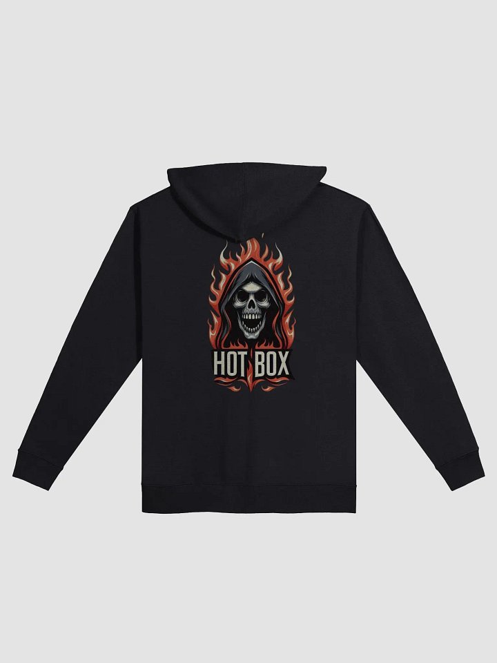 HOT BOX FAM HOT BOX REAPER "DEATH" ZIP UP HOODIE product image (5)