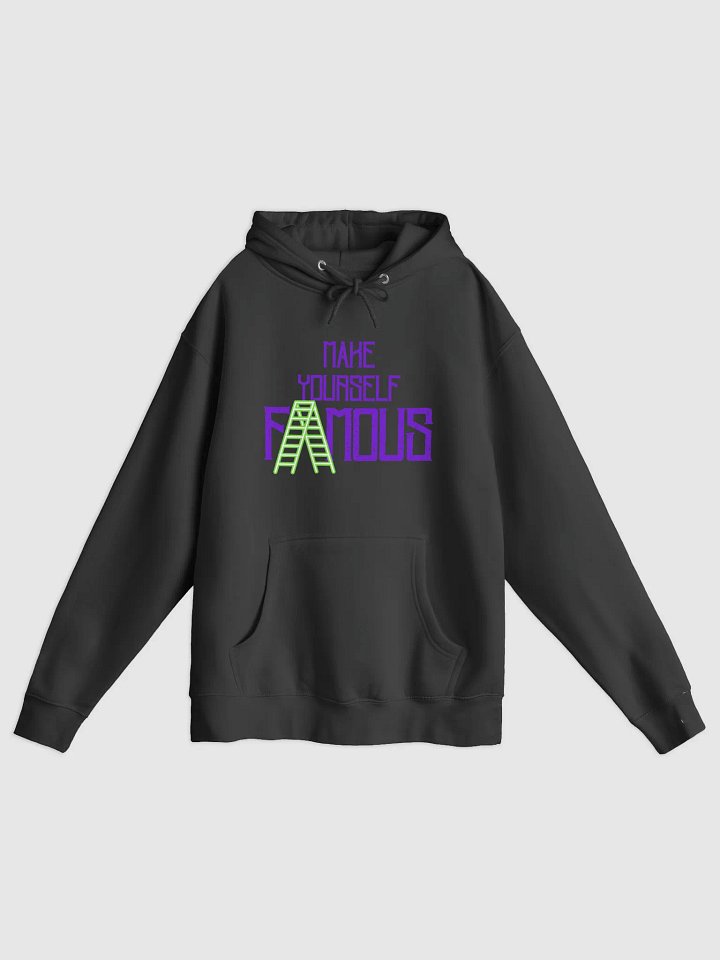 MakeYourselfFamous Black Hoodie product image (1)