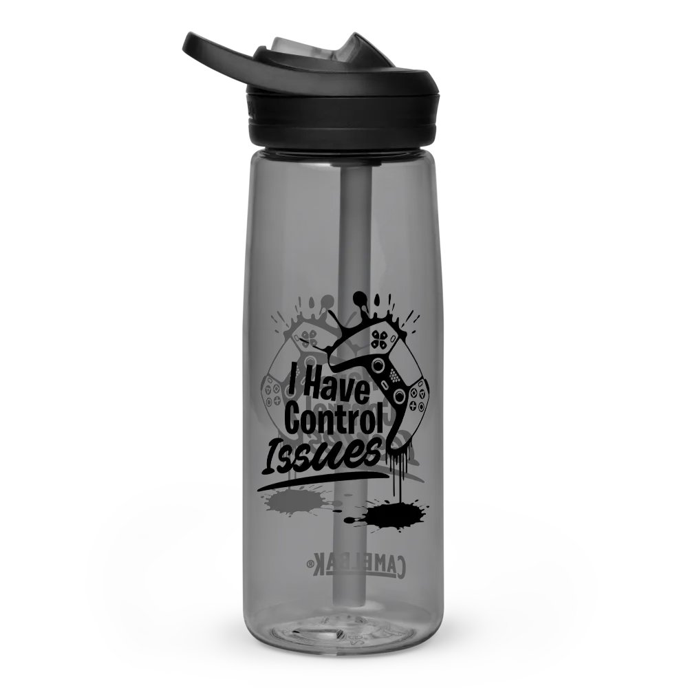 Gamer Control Issues Reusable Water Bottle product image (8)