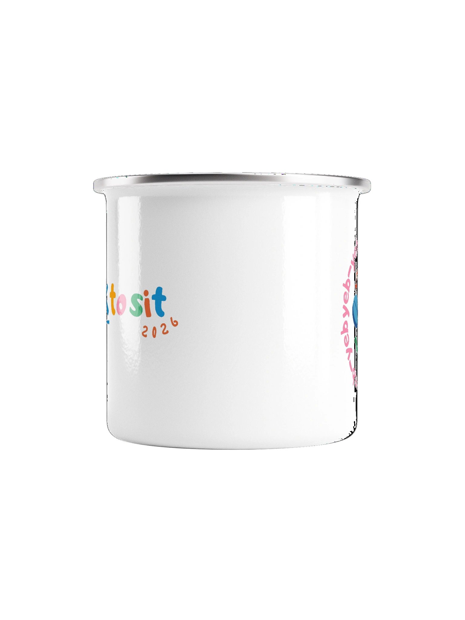 ✶ 2026, IT'S OK TO SIT ENAMEL MUG✶ product image (2)