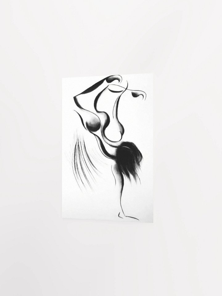 ‘Like a Feather’ Art Poster Print product image (2)
