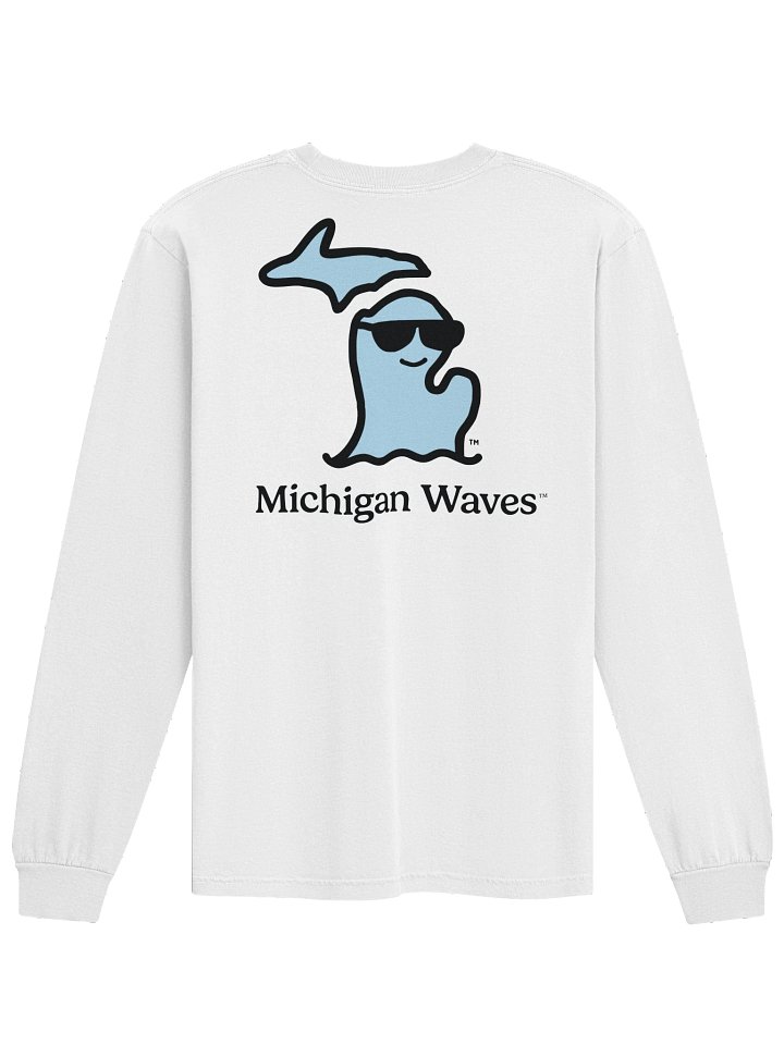 Michigan Waves™ Heavyweight Cotton Long Sleeve Tee product image (1)