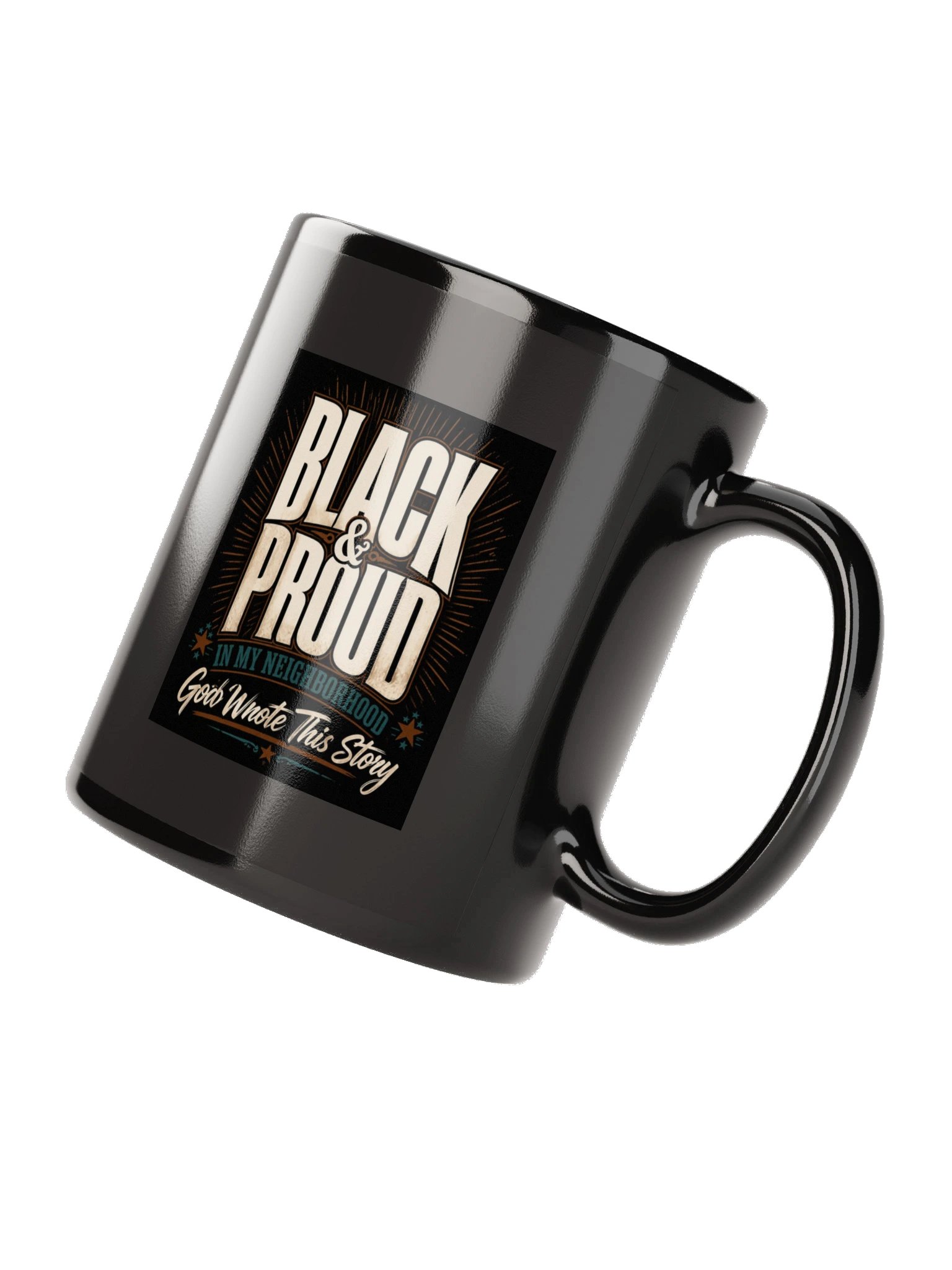 Country In My Blood Black Glossy Mug product image (10)