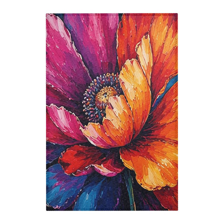 Poppin' Poppies Chenille Rugs product image (1)