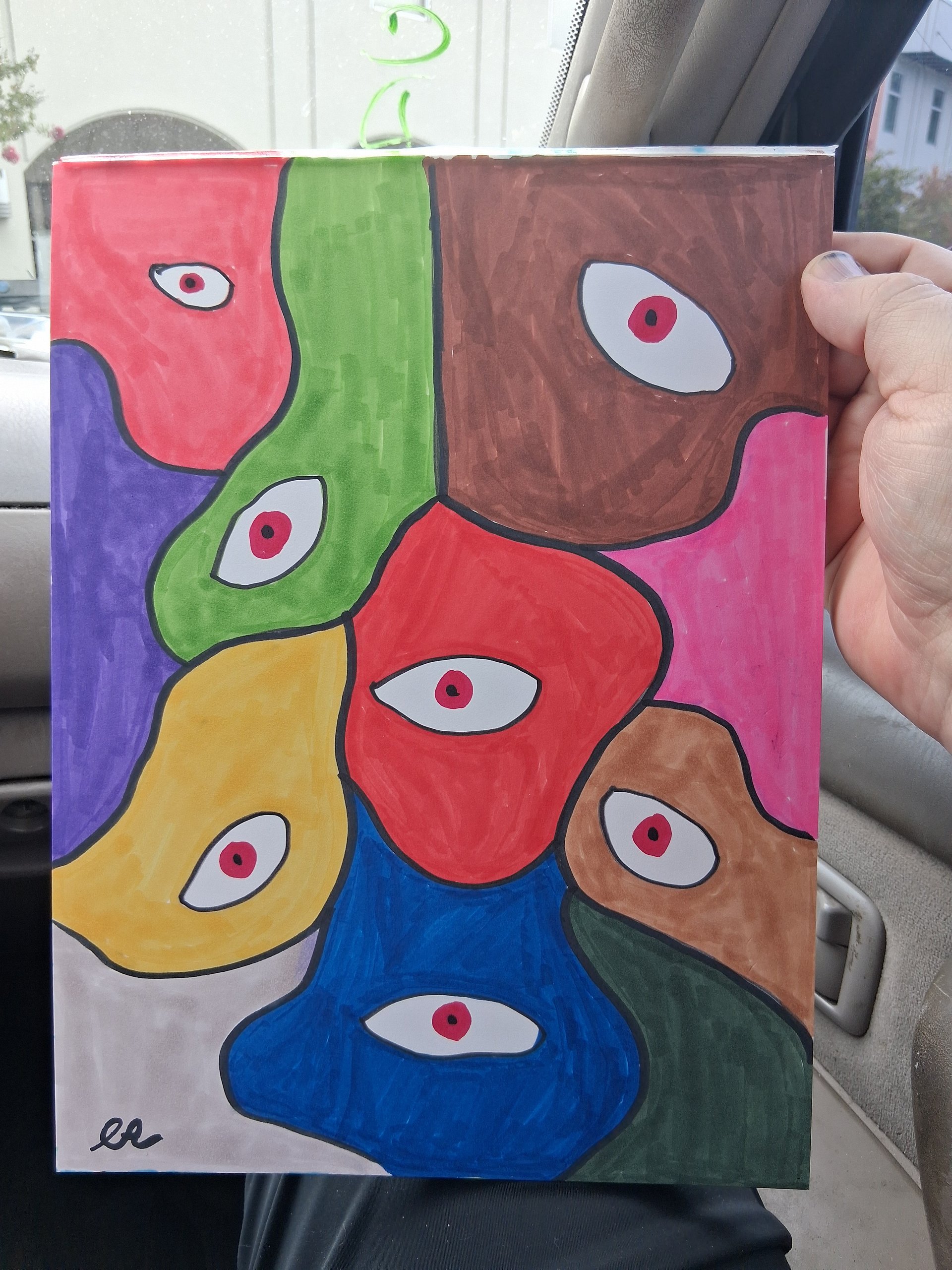 Eye Don't Know Original Drawing product image (1)