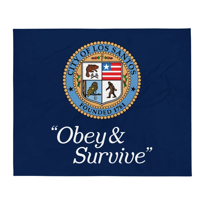 Obey & Survive Blanket product image (2)