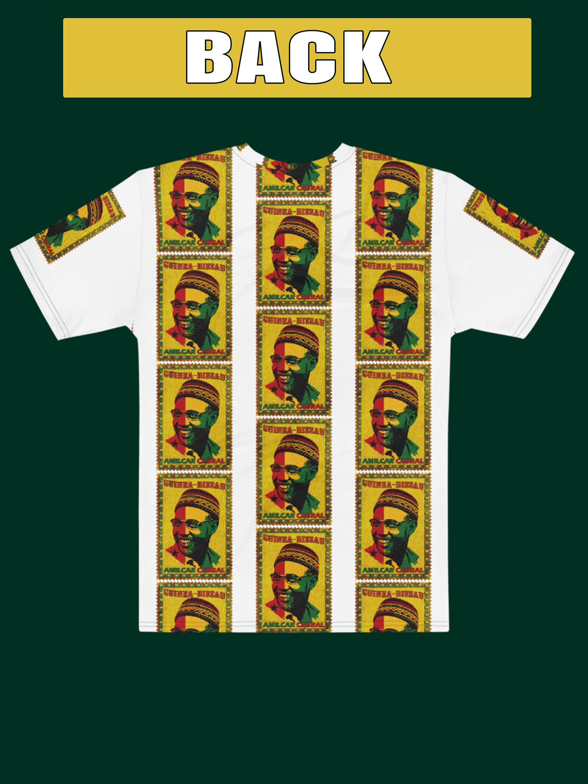Amílcar Cabral Guinea-Bissau Vintage Postage Stamp Tee product image (4)