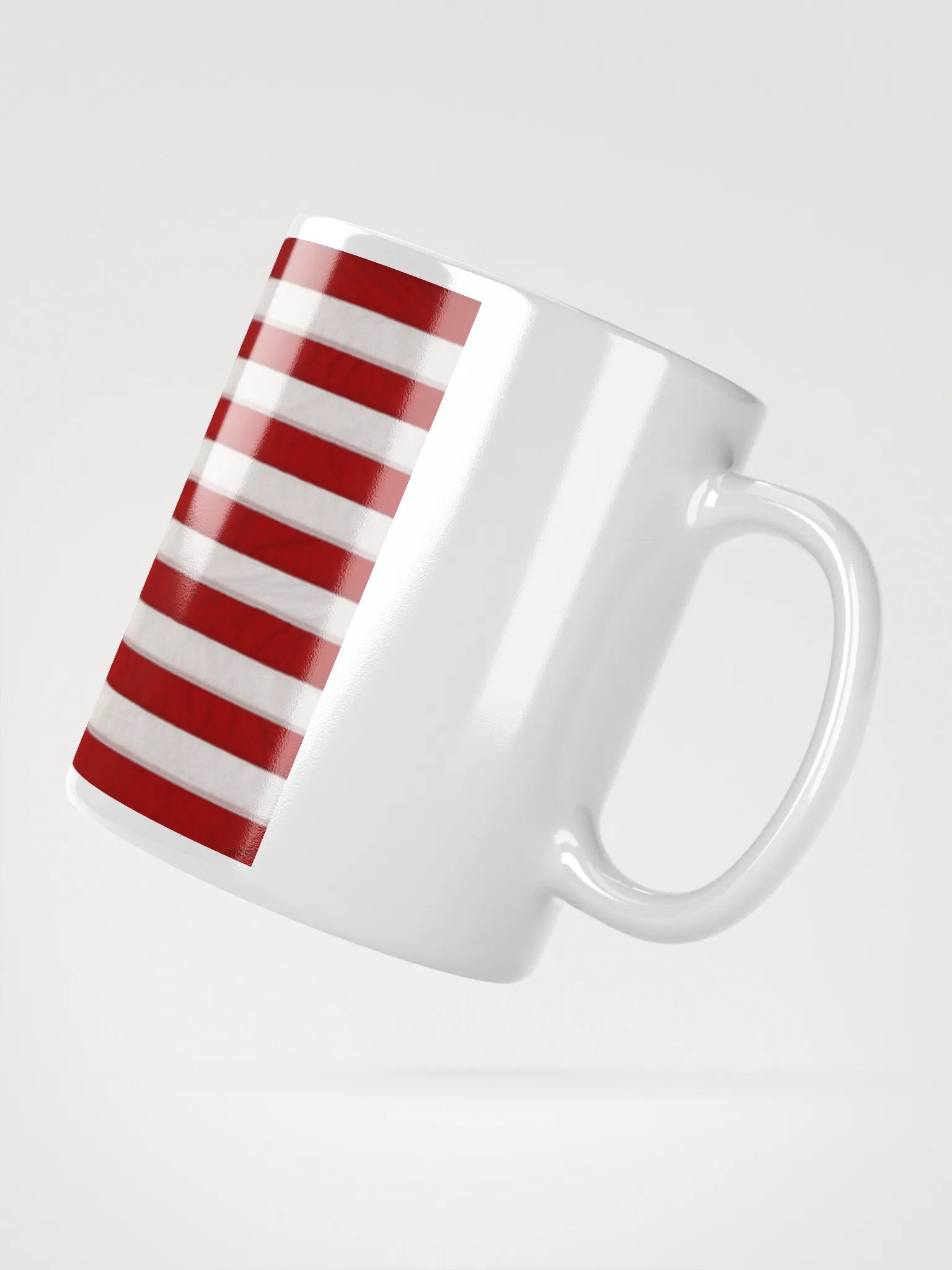 US Flag White Glossy Mug product image (6)
