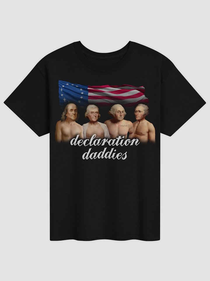 Declaration Daddies - Funny 4th of July Founding Fathers America 250 T-Shirt product image (11)