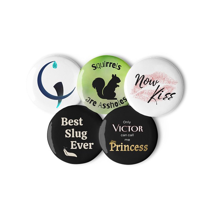 Twisted Design Quote 1.25" Pin Set 1 product image (2)