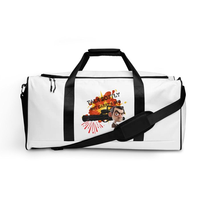 Explosive Fury All-Over Print Duffle Bag product image (1)
