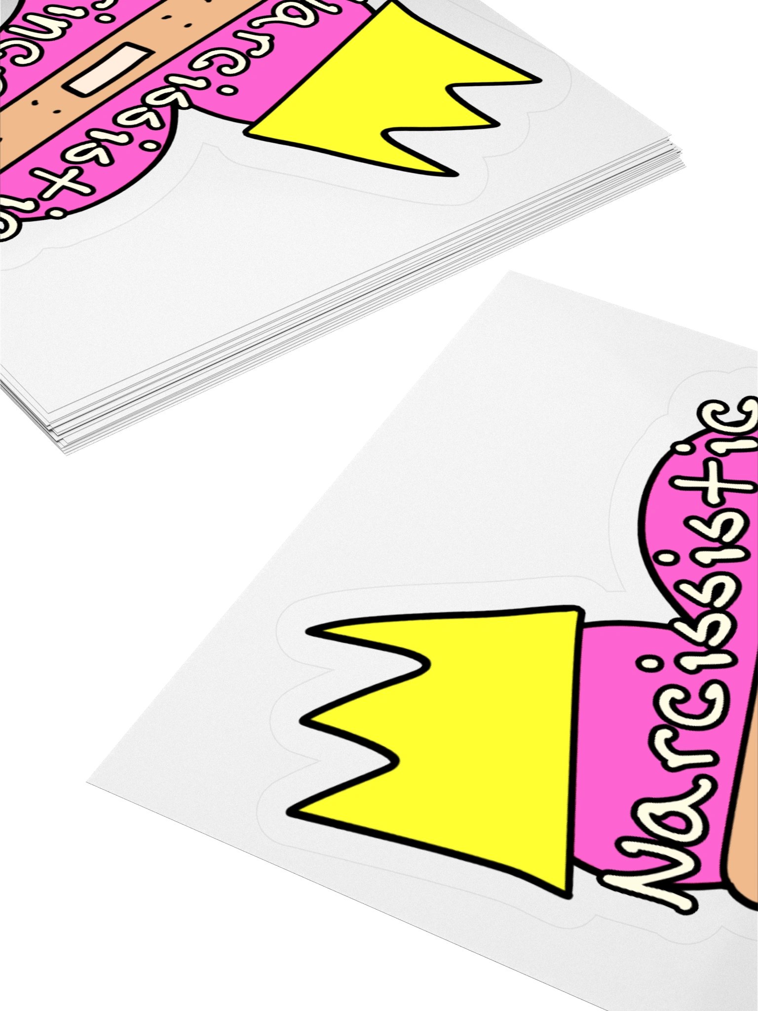"Narcissistic Princess" Vinyl Sticker product image (6)