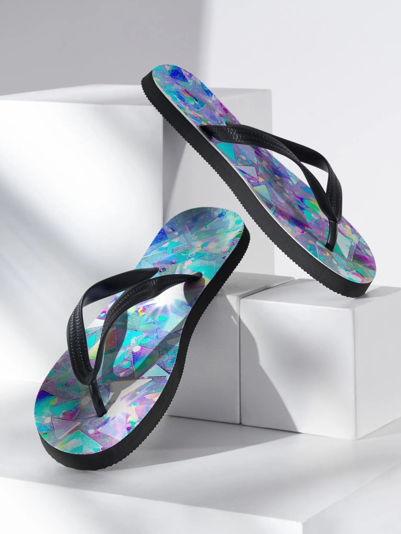 Sparkle effect Flip flops product image (2)
