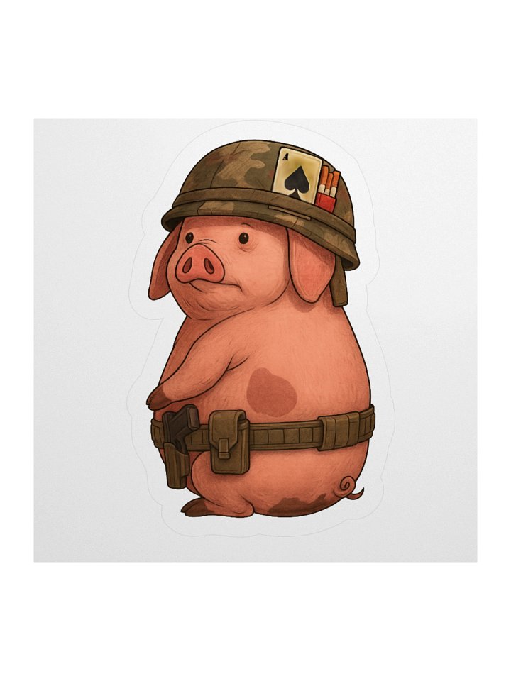 "The Grunt" Sticker product image (1)