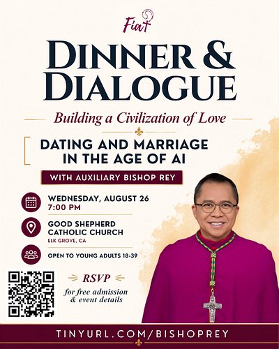 What does dating and marriage look like in the age of AI? 🤖❤️

Join us for an evening of faith, conversation, and community w...