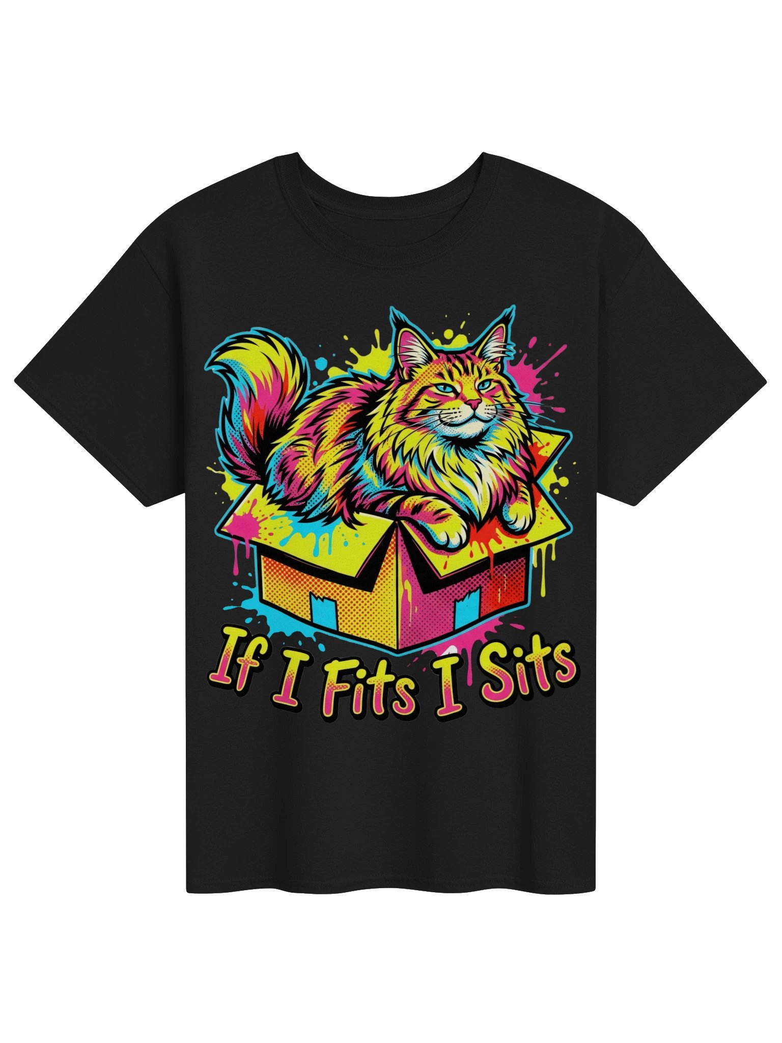 If I Fits Maine Coon Tee product image (1)