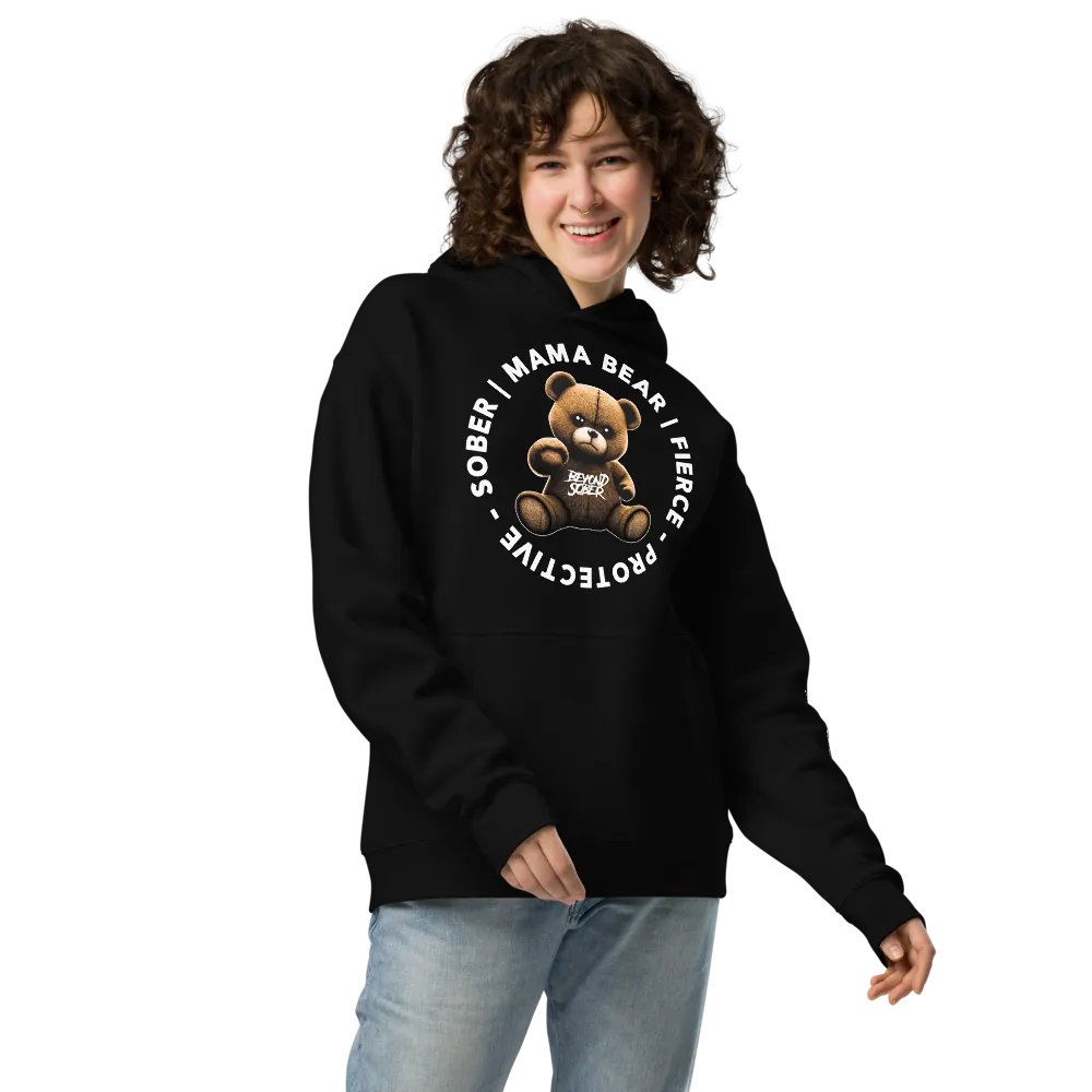 Sober Mama Bear: Fierce & Protective Hoodie product image (3)