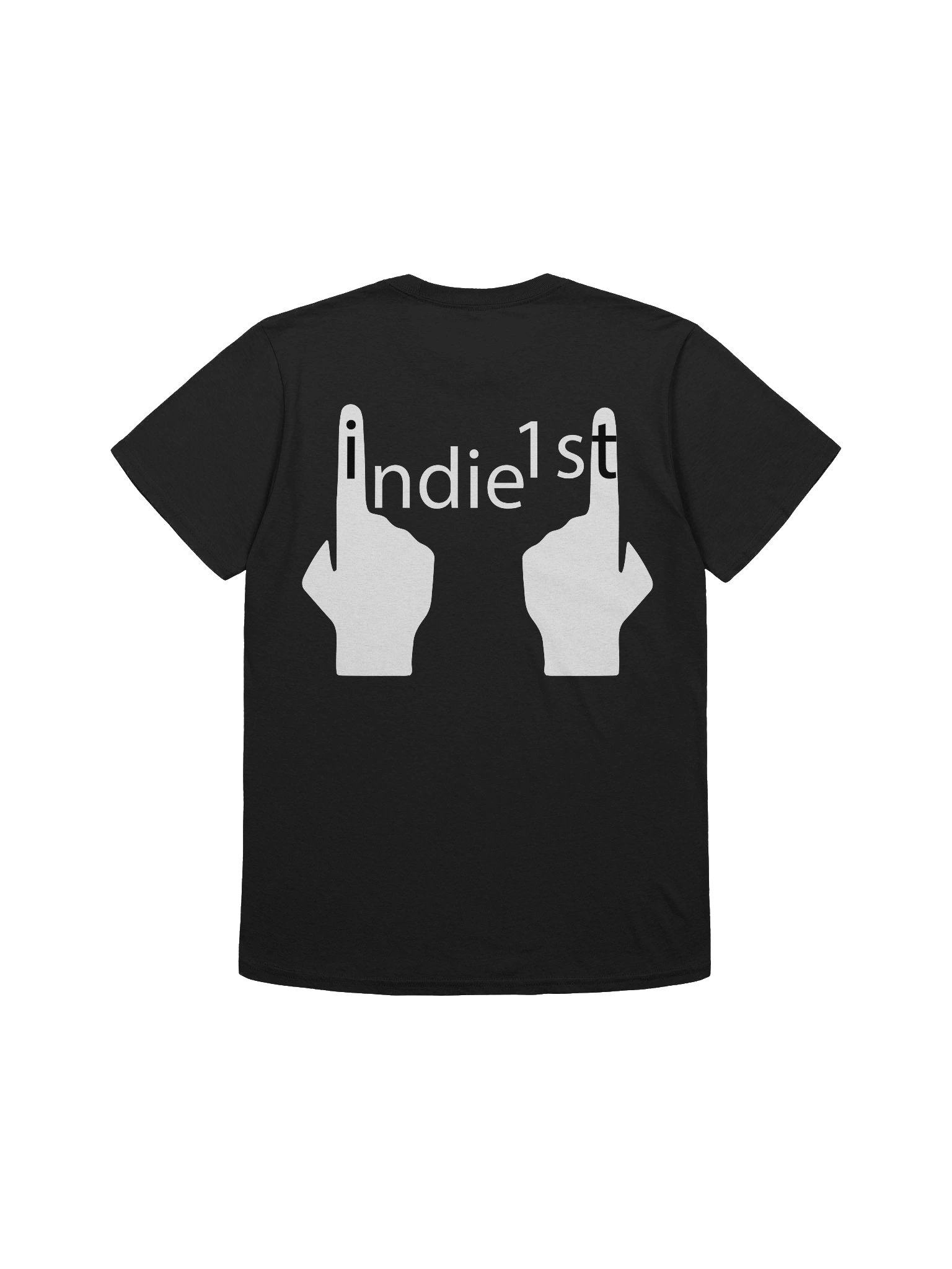 Indie 1st - Gildan Unisex Softstyle T-Shirt (Back) product image (1)