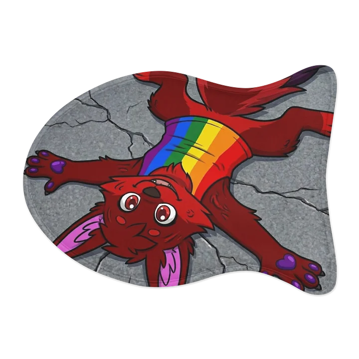 Rainbow Fotter Pet Feeding Mat product image (2)