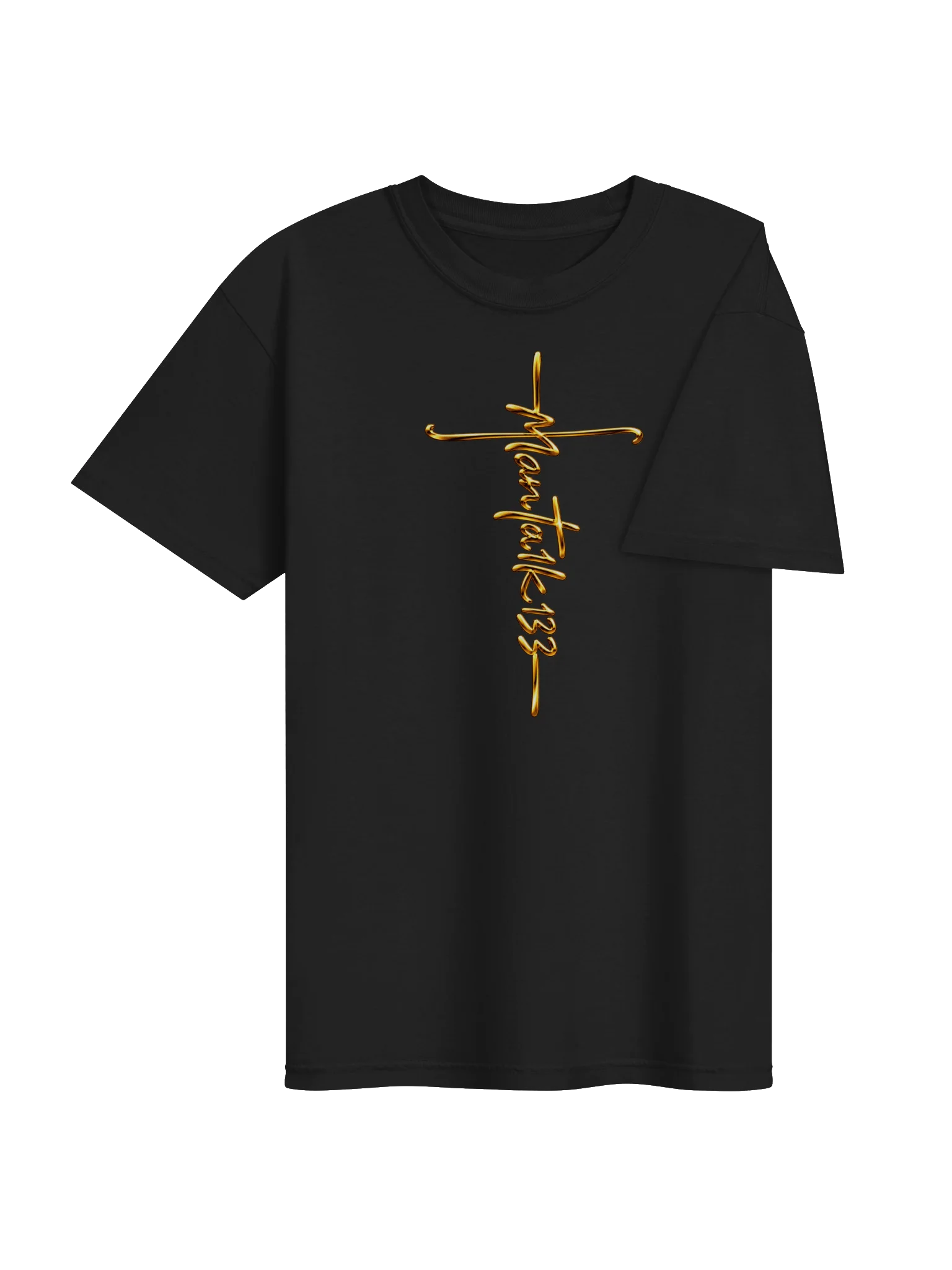 Man Ta1k 133 Signature Cross T-Shirt — Faith. Brotherhood. Purpose. product image (33)