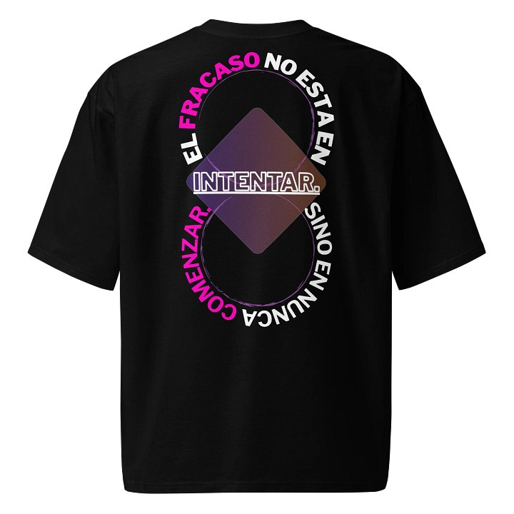 Intentar eight22 Diamond Oversized UNISEX Tee Blk/Pink/Wht product image (1)