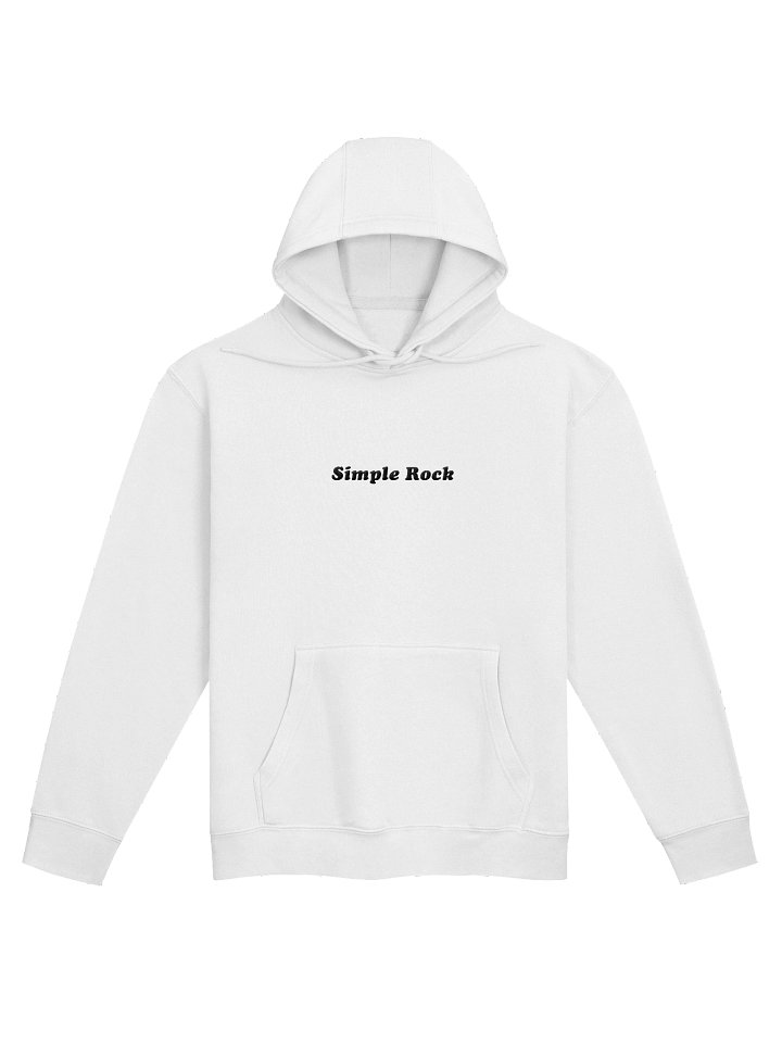 Simple Rock Embroidered Hoodie product image (1)