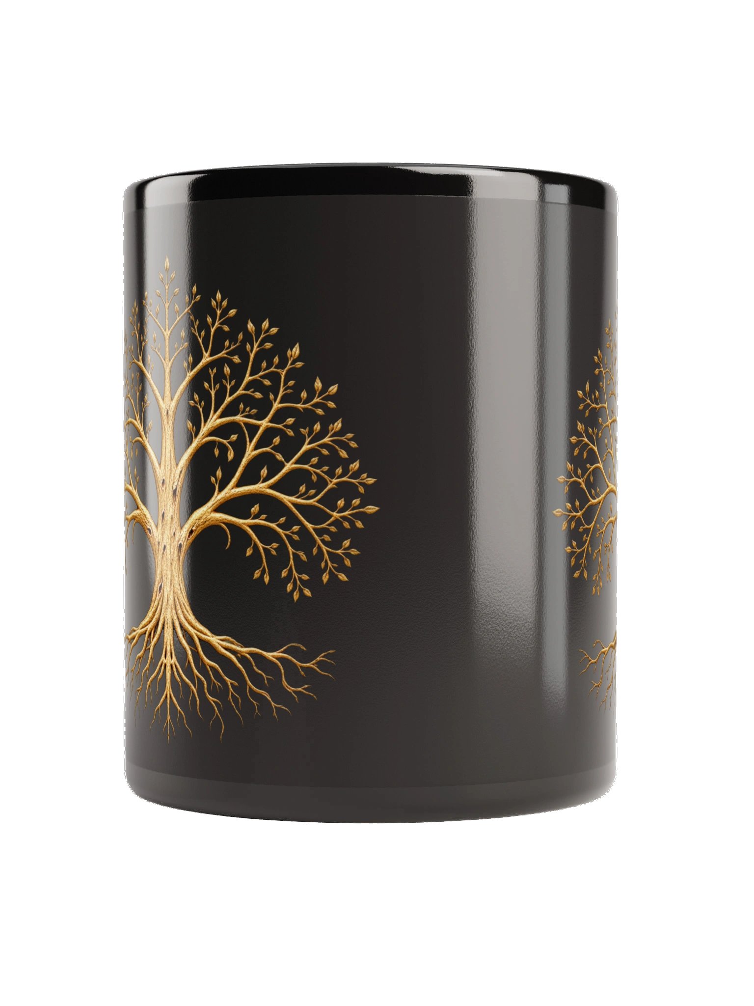 The Golden Oak | Gothic Tree of Life Coffee Mug product image (3)