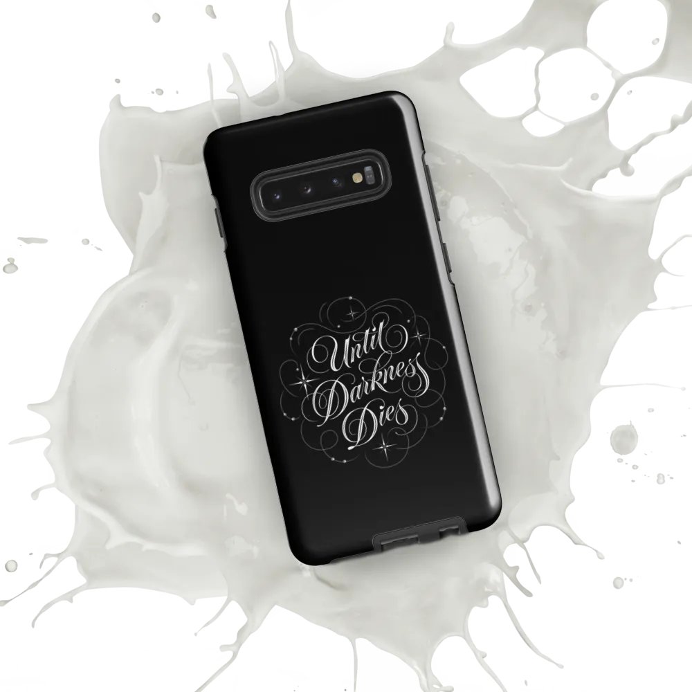 Until Darkness Dies (swirls design) Samsung Case product image (9)