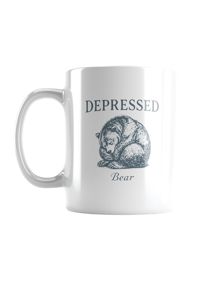 Depressed Bear Ceramic Mug product image (1)
