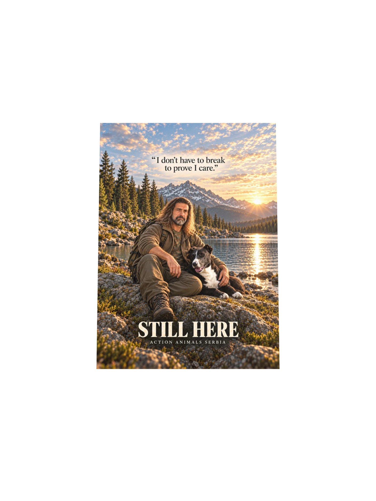 STILL HERE – Kunstprint mit Lucky product image (4)