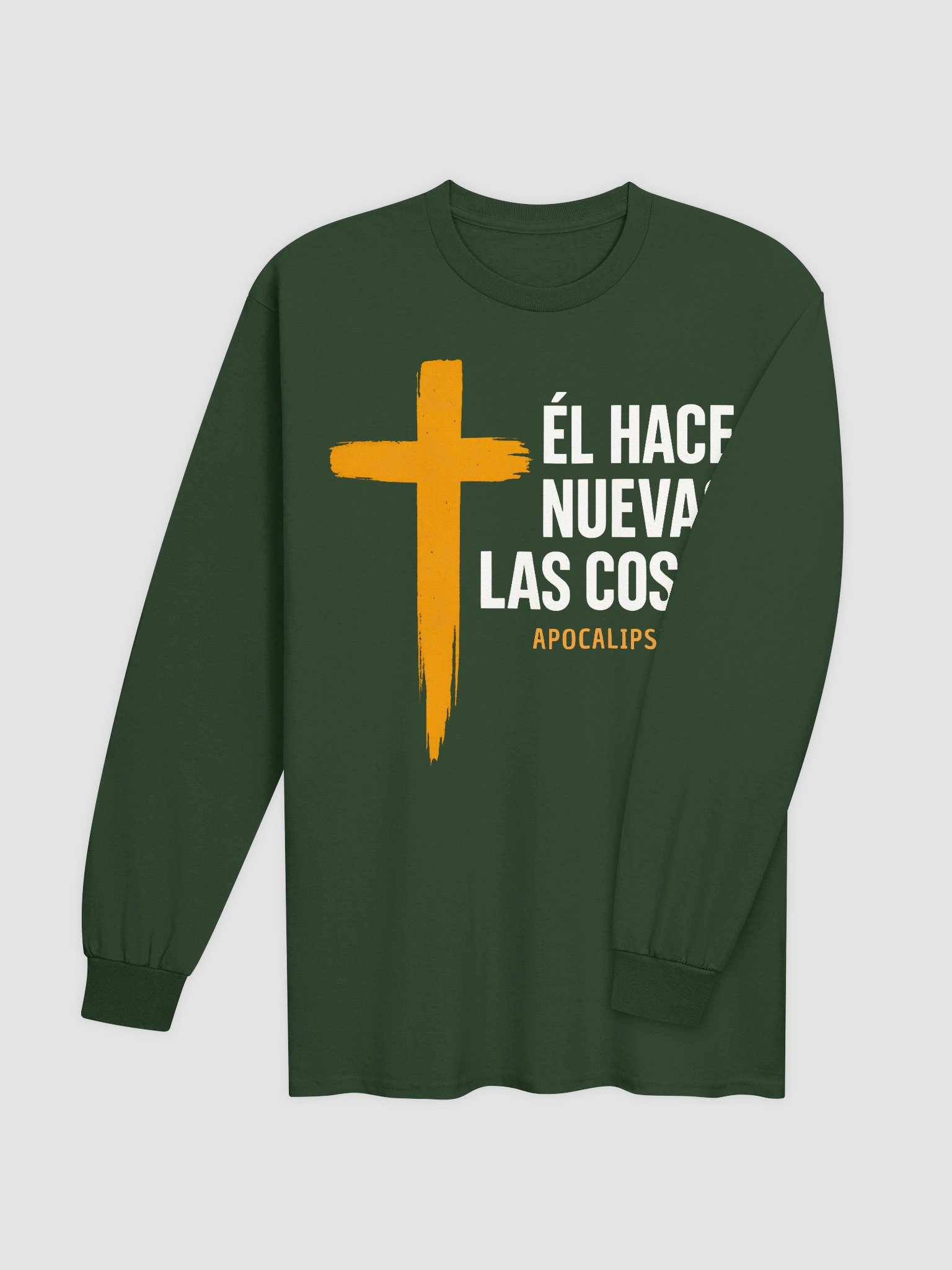Camiseta Unisex Manga Larga | Él hace nuevas las cosas product image (4)