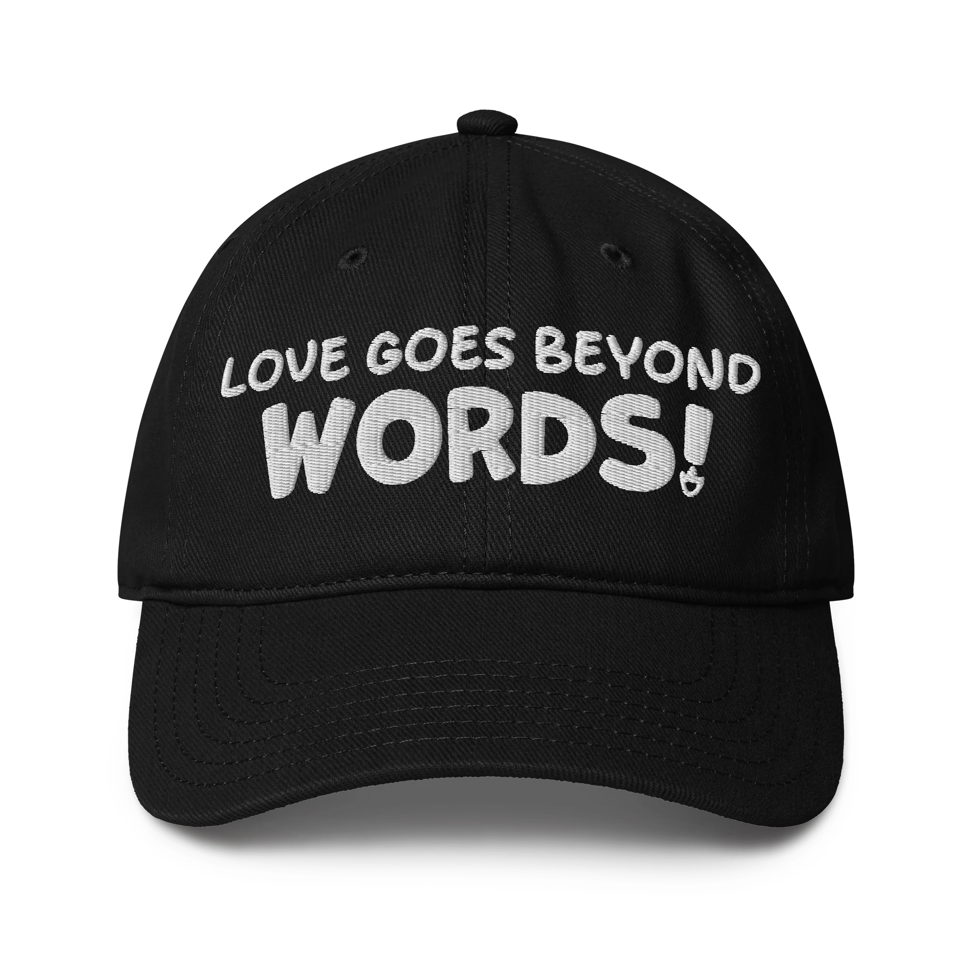 Love Goes Beyond Words - Embordered Hat product image (1)