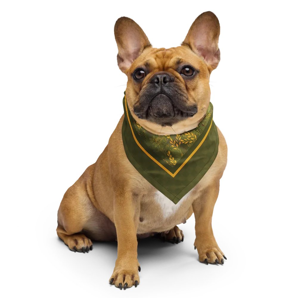 “Moving Meadows” Bandana in Green product image (5)