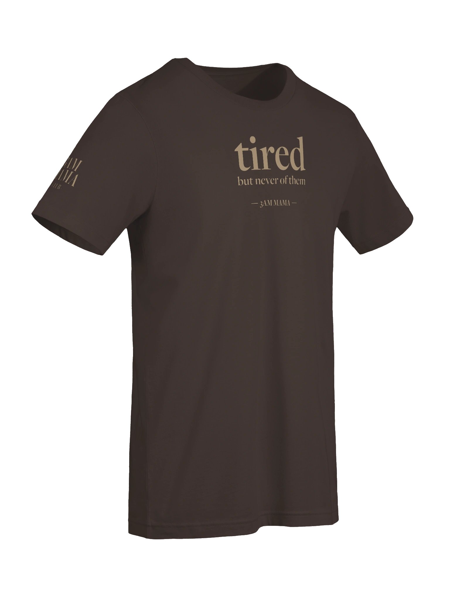 Tired Tee - Brown product image (7)