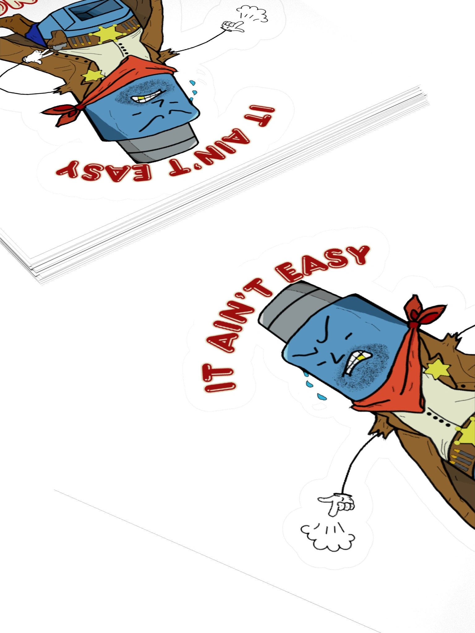 It Ain't Easy Being Wheezy sticky product image (12)