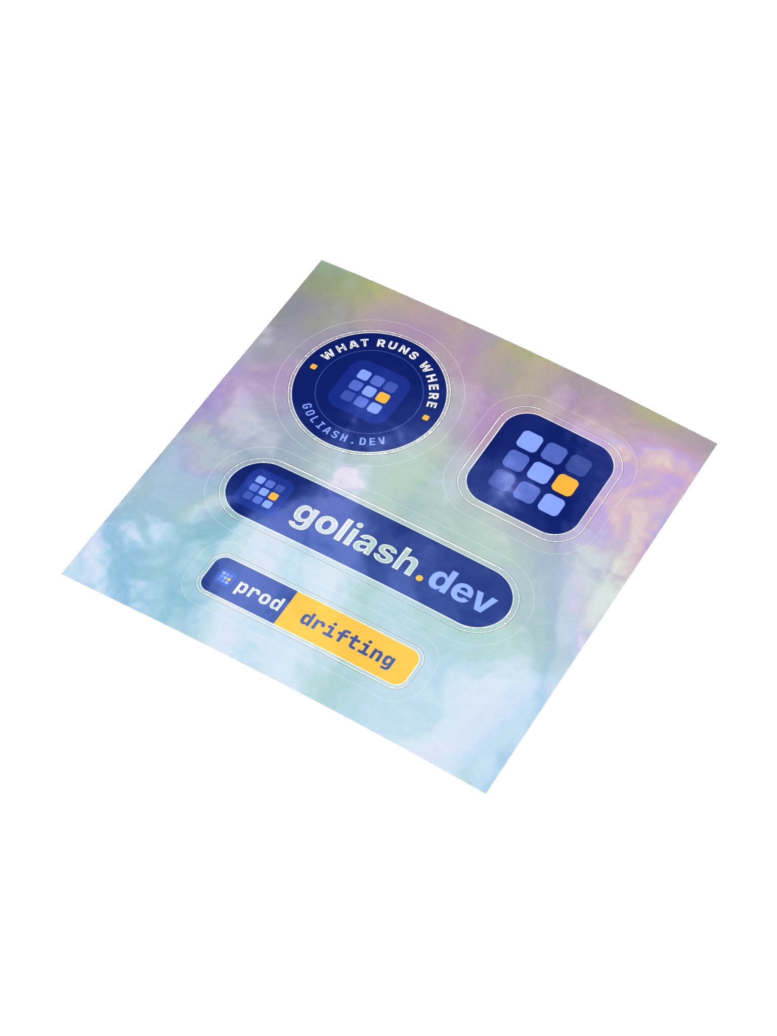 Goliash Holographic Sticker Sheet product image (3)