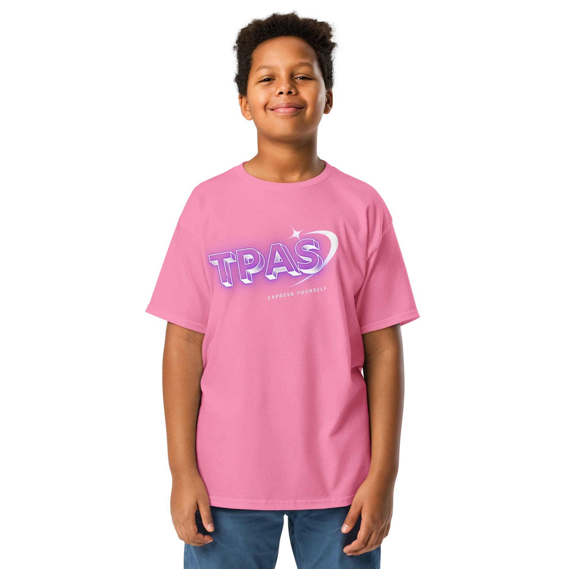 Midnight Glow Express Yourself Youth T-Shirt product image (1)