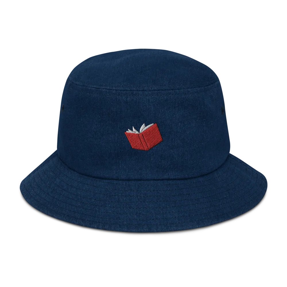 Open Book Denim Bucket Hat product image (14)