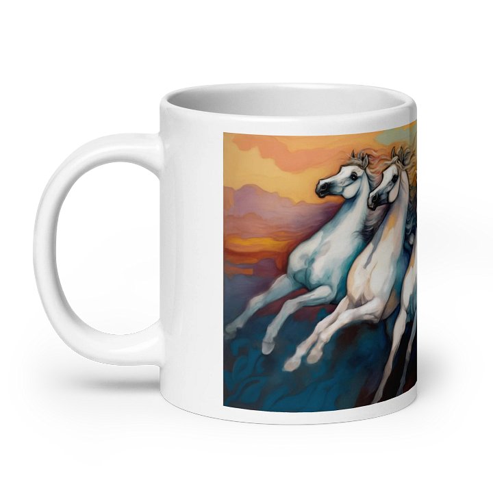 Sunset Horses Ceramic Mug product image (8)