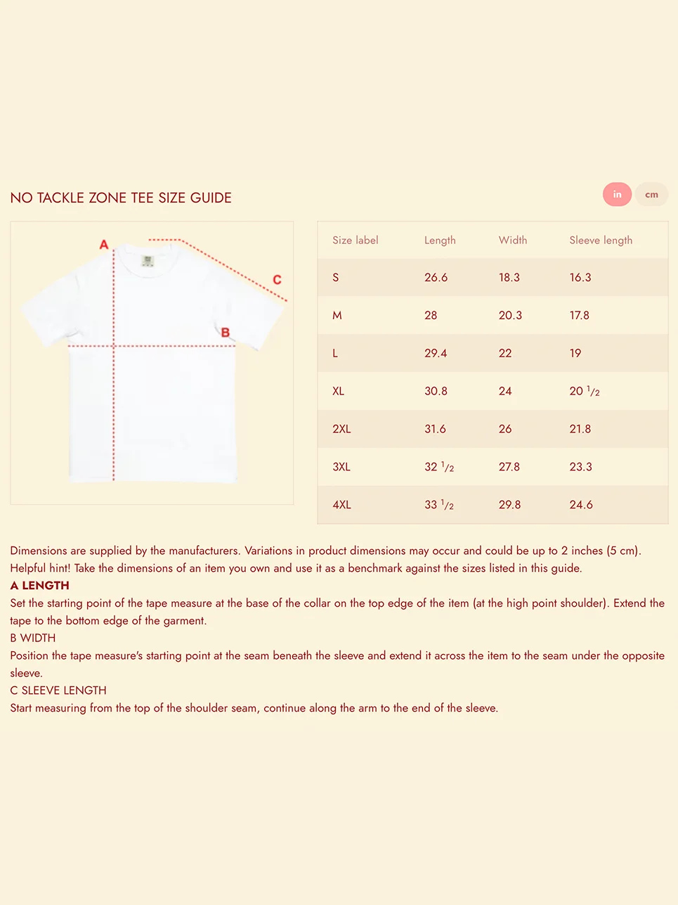 No Tackle Zone Tee product image (61)